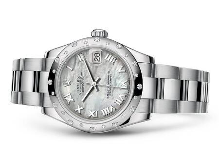 Swiss-made replication watches are delicately fixed with diamonds.